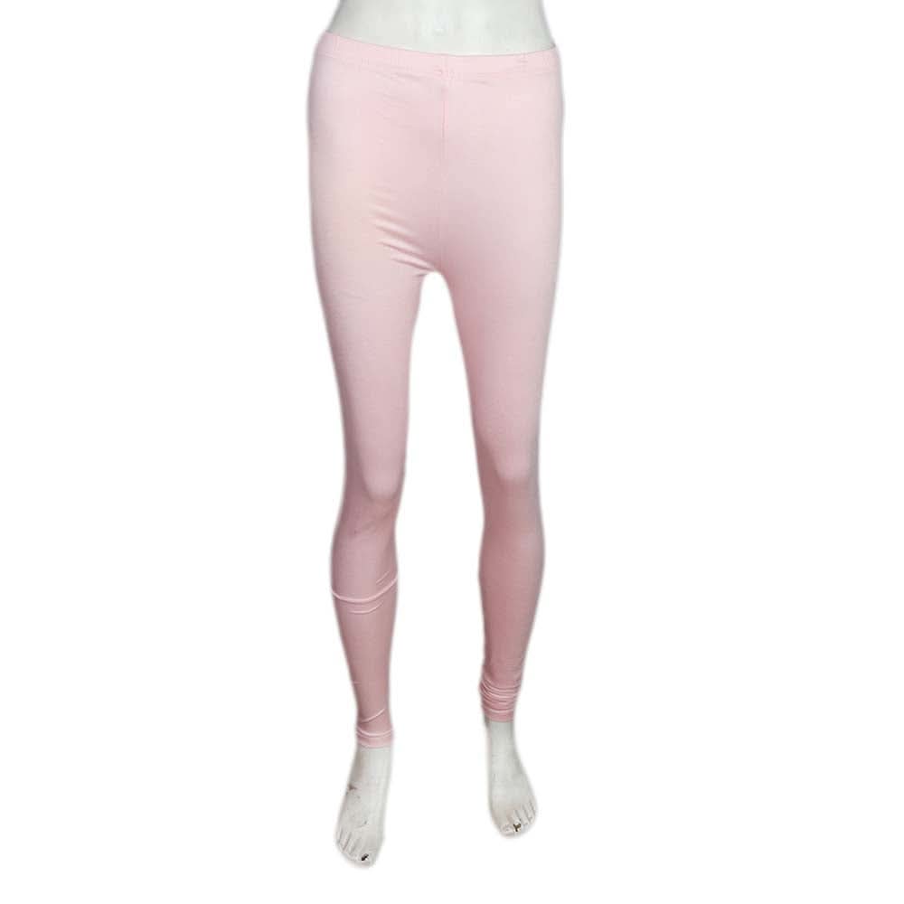 Women's Plain Tights - Light Pink, Women, Pants & Tights, Chase Value, Chase Value