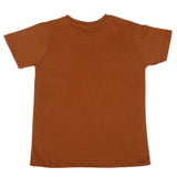 Boys Half Sleeves T-Shirt - Brown, Kids, Boys T-Shirts, Chase Value, Chase Value