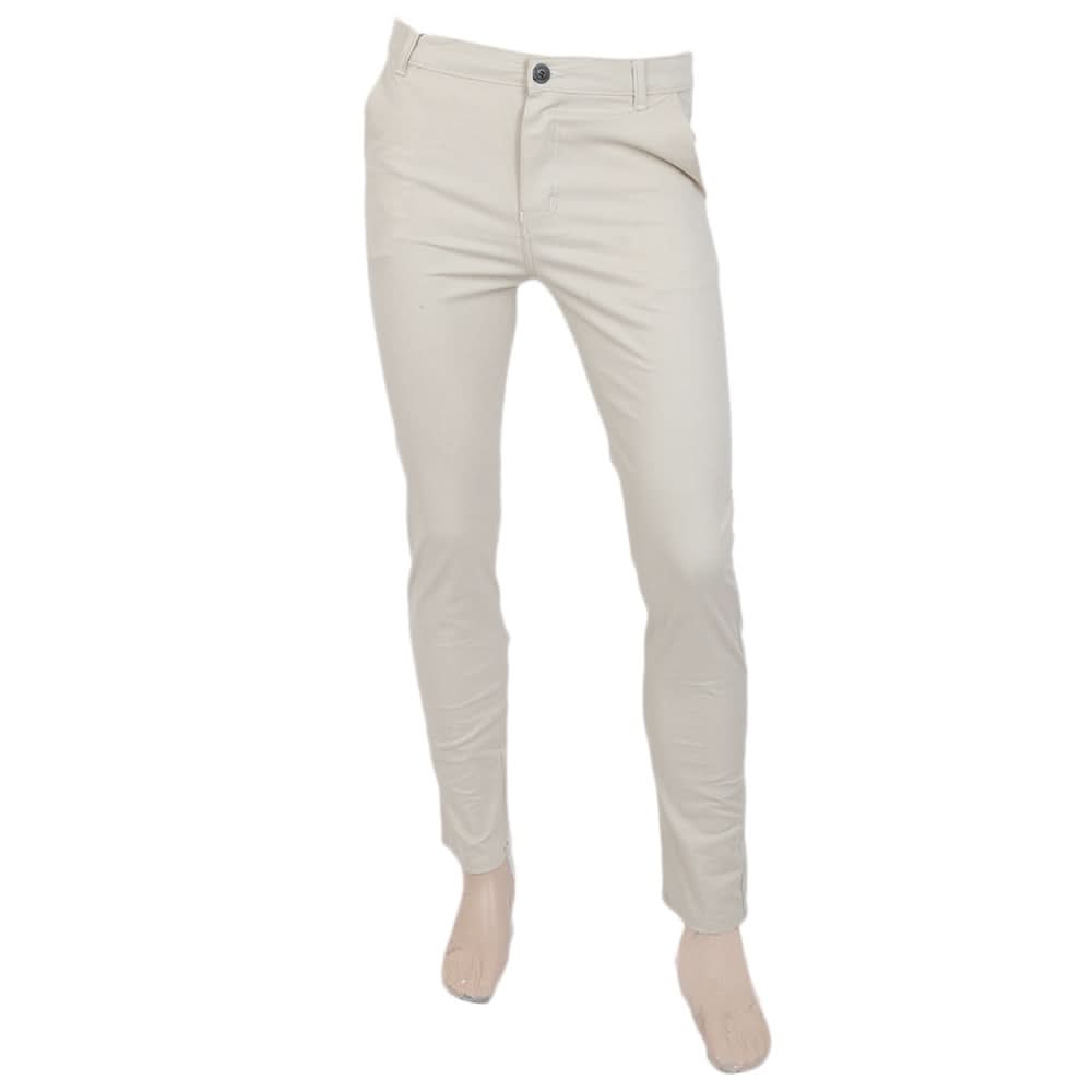 Men's Basic Cotton Chino Pant - Fawn, Men, Casual Pants And Jeans, Chase Value, Chase Value