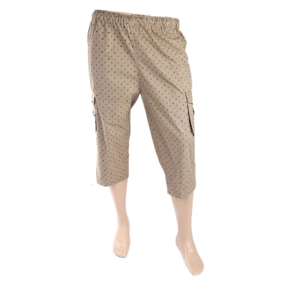 Men's Printed Short - Beige, Men, Shorts, Chase Value, Chase Value