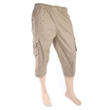 Men's Printed Short - Beige, Men, Shorts, Chase Value, Chase Value