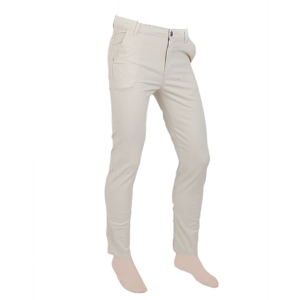 Men's Basic Cotton Chino Pant - Fawn, Men, Casual Pants And Jeans, Chase Value, Chase Value