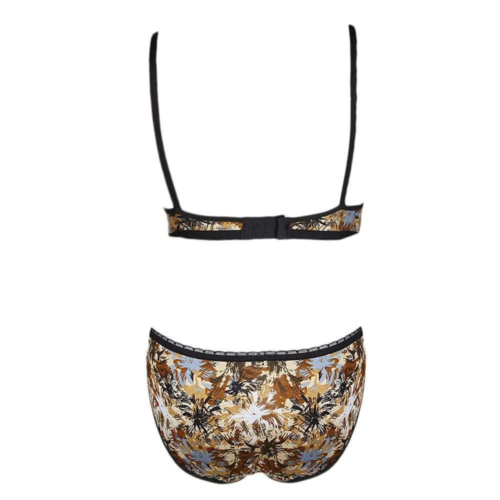 Women's Bra & Panty Set - Brown, Women, Bra And Panty Sets, Chase Value, Chase Value