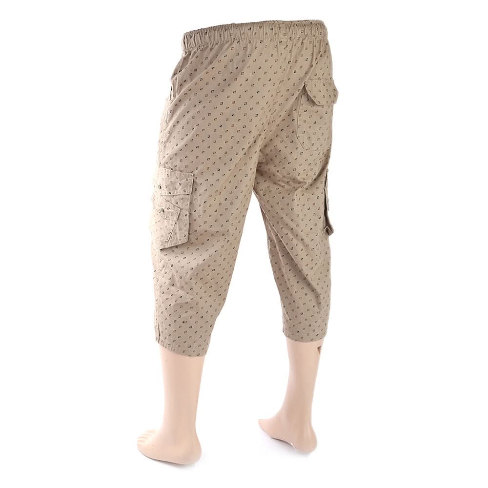 Men's Printed Short - Beige, Men, Shorts, Chase Value, Chase Value
