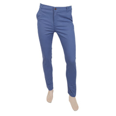 Men's Basic Cotton Chino Pant - Blue, Men, Casual Pants And Jeans, Chase Value, Chase Value