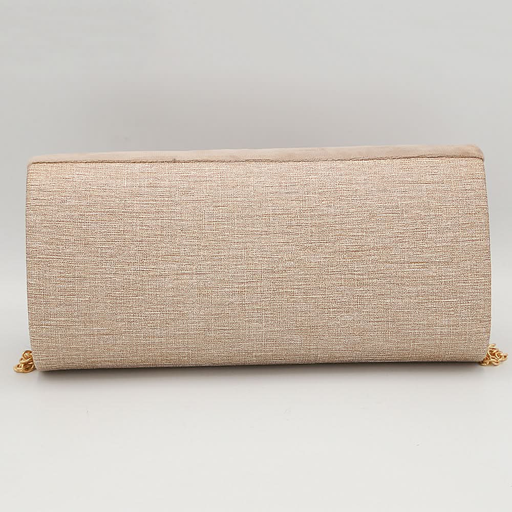 Women's Fancy Clutch 6804 - Peach, Women, Clutches, Chase Value, Chase Value