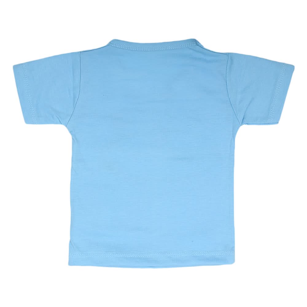 Boys Half Sleeves T-Shirt  14-24 - Blue, Kids, Boys T-Shirts, Chase Value, Chase Value