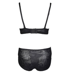 Women's Foam Bra & Panty Set - Black, Women, Bra And Panty Sets, Chase Value, Chase Value