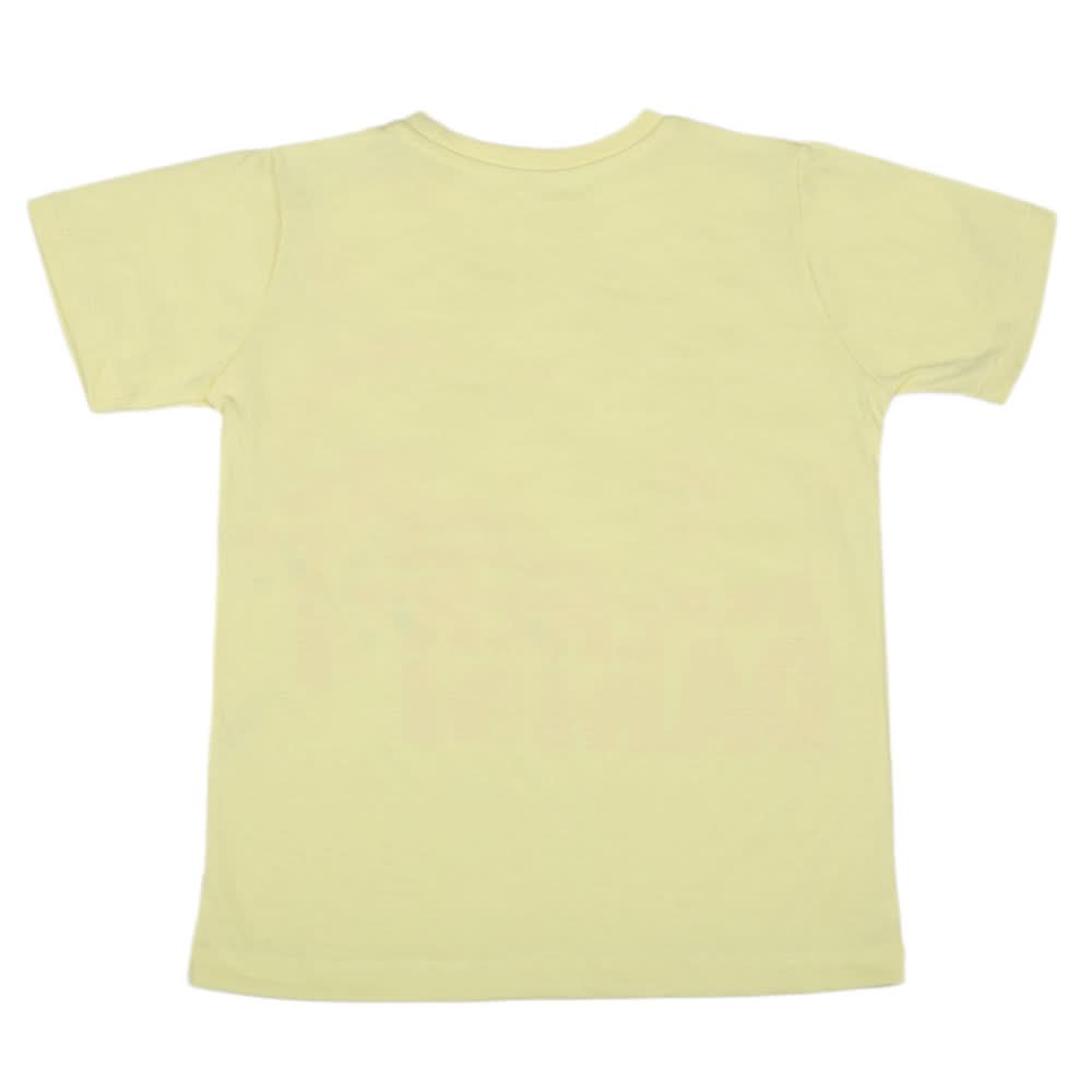 Boys Half Sleeves T-Shirt - Lemon, Kids, Boys T-Shirts, Chase Value, Chase Value