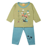 Boys Full Sleeves Suit - Light Green, Boys Sets & Suits, Chase Value, Chase Value