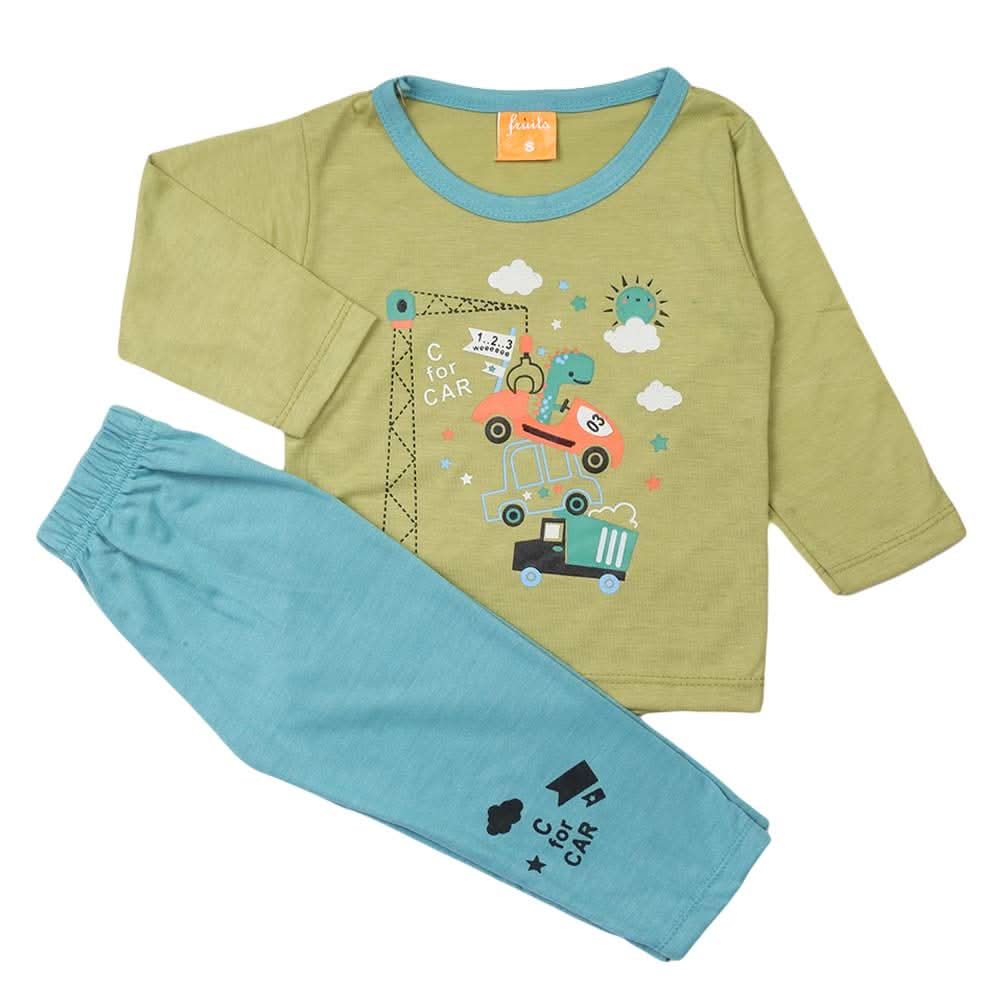 Boys Full Sleeves Suit - Light Green, Boys Sets & Suits, Chase Value, Chase Value