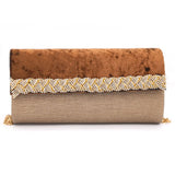 Women's Fancy Clutch 6804 - Coffee, Women, Clutches, Chase Value, Chase Value