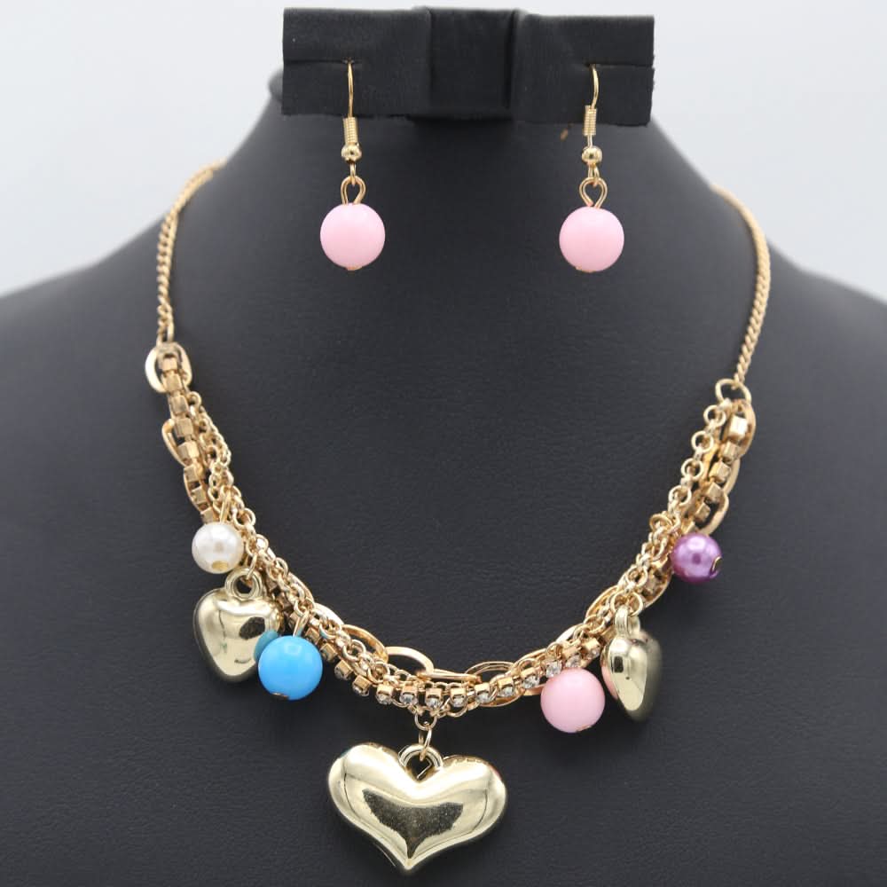 Women's Short Mala Set - Multi, Women, Jewellery Set, Chase Value, Chase Value