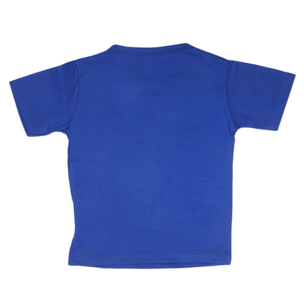 Boys Half Sleeves T-Shirt  14-24 - Blue, Kids, Boys T-Shirts, Chase Value, Chase Value
