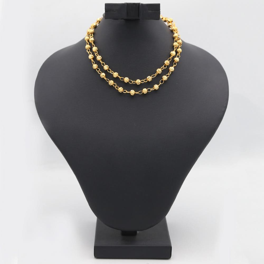 Women's Mala - Golden, Women, Jewellery Set, Chase Value, Chase Value