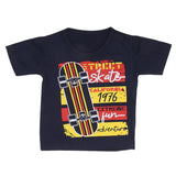 Boys Half Sleeves T-Shirt  14-24 - Navy Blue, Kids, Boys T-Shirts, Chase Value, Chase Value