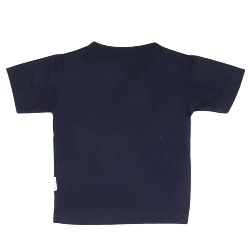 Boys Half Sleeves T-Shirt  14-24 - Navy Blue, Kids, Boys T-Shirts, Chase Value, Chase Value