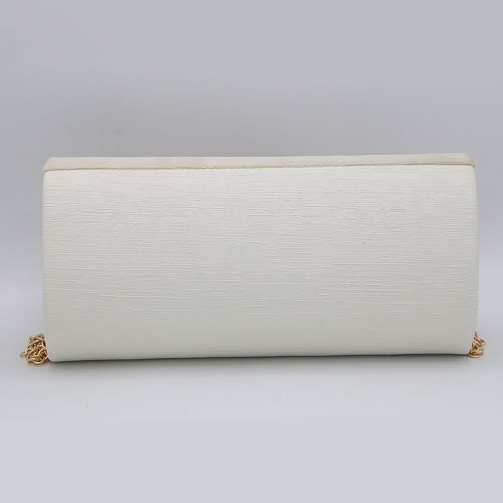 Women's Fancy Clutch 6804 - White, Women, Clutches, Chase Value, Chase Value