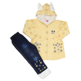 Girls Full Sleeves Pant Suit - Yellow, Kids, Girls Sets And Suits, Chase Value, Chase Value
