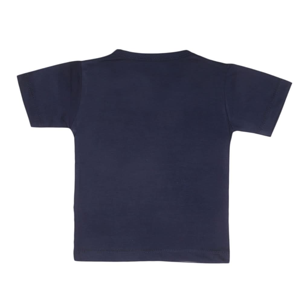 Boys Half Sleeves T-Shirt  14-24 - Navy Blue, Kids, Boys T-Shirts, Chase Value, Chase Value