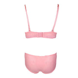 Women's Foam Bra & Panty Set - Pink, , Chase Value, Chase Value
