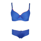 Women's Bra & Panty Set - Royal Blue, Women, Bra And Panty Sets, Chase Value, Chase Value