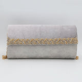 Women's Fancy Clutch 6804 - Grey, Women, Clutches, Chase Value, Chase Value