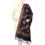 Women's Silki Jaal Shawl - Black, Women, Shawls And Scarves, Chase Value, Chase Value