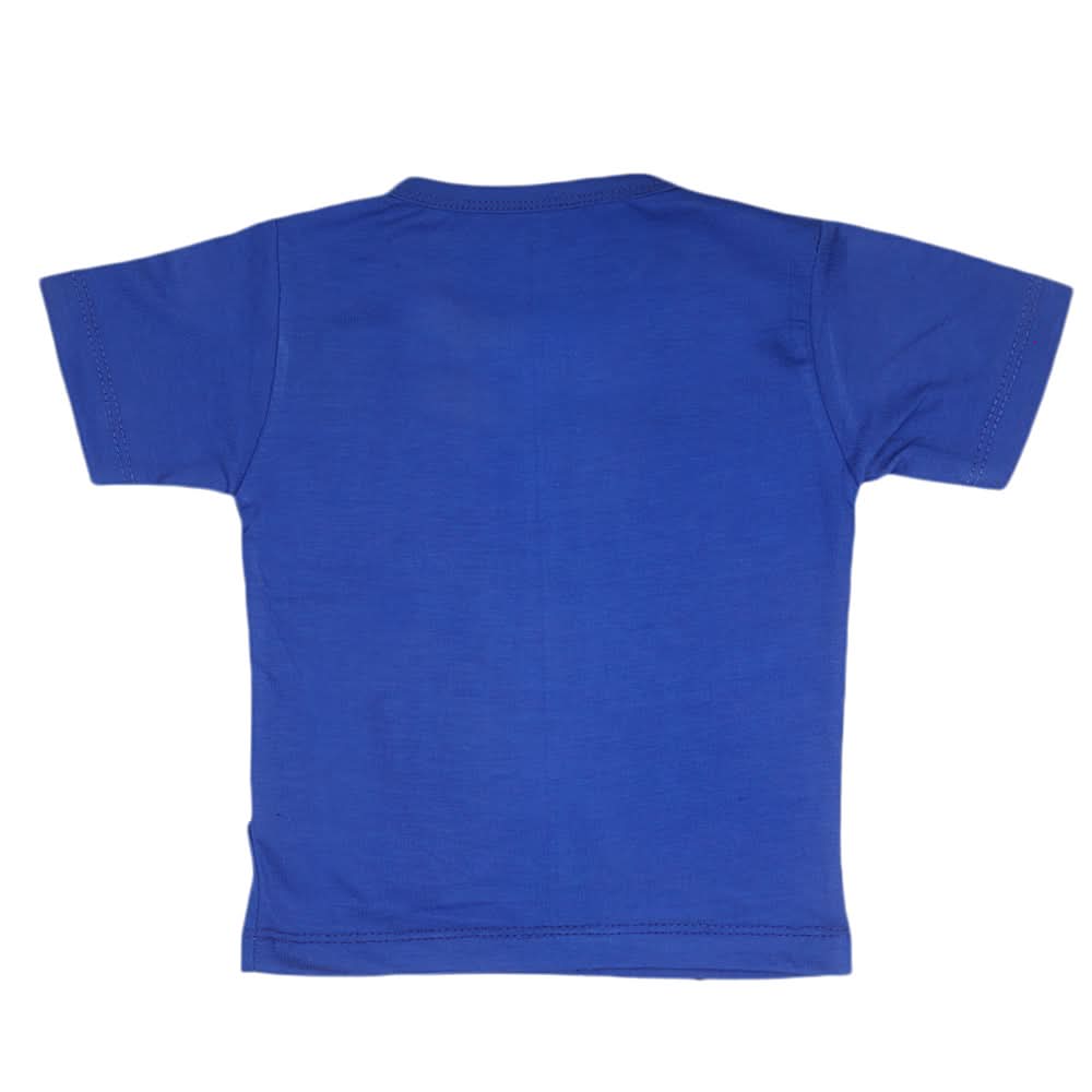Boys Half Sleeves T-Shirt  14-24 - Blue, Kids, Boys T-Shirts, Chase Value, Chase Value