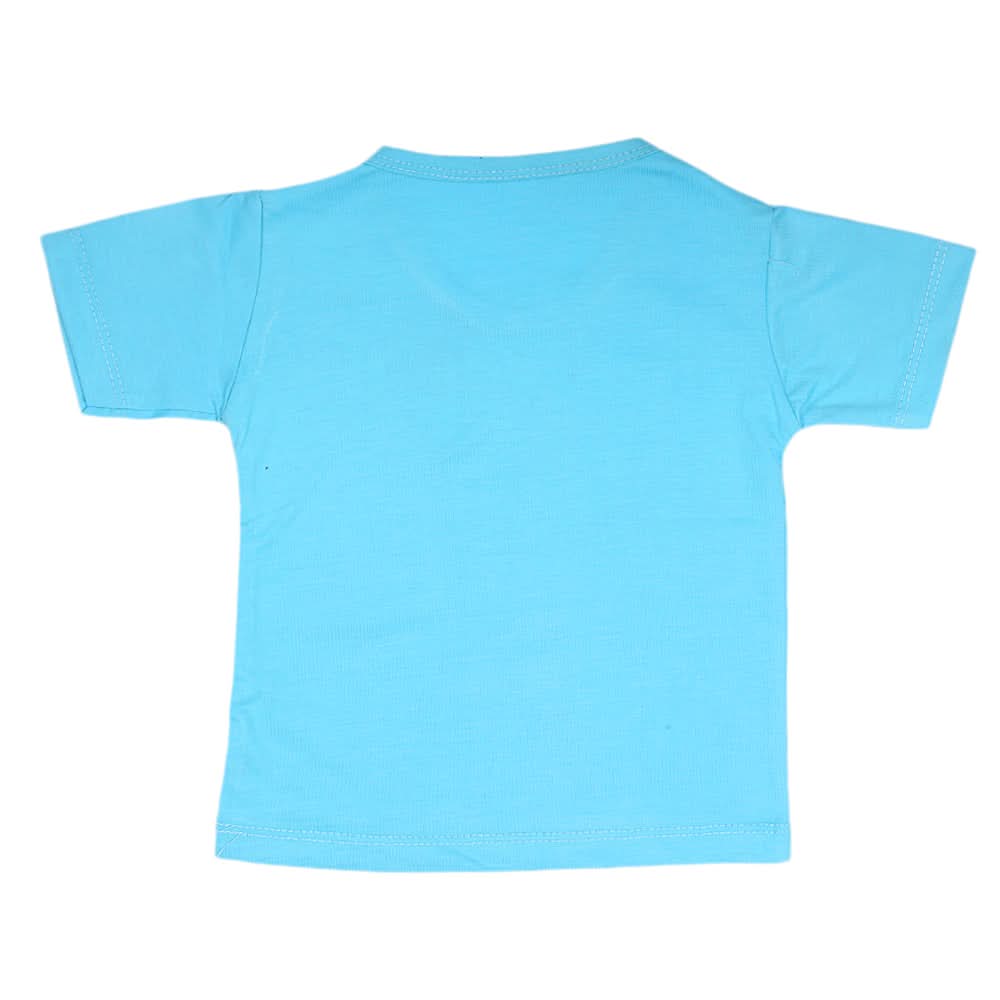 Boys Half Sleeves T-Shirt  14-24 - Blue, Kids, Boys T-Shirts, Chase Value, Chase Value