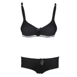 Women's Foam Bra & Panty Set - Black, Women, Bra And Panty Sets, Chase Value, Chase Value