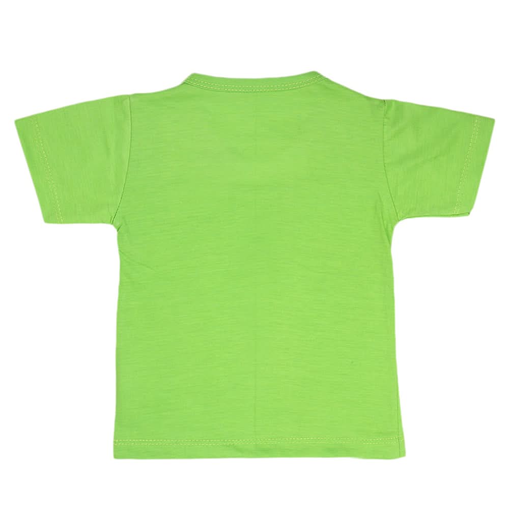 Boys Half Sleeves T-Shirt  14-24 - Green, Kids, Boys T-Shirts, Chase Value, Chase Value