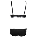 Women's Foam Bra & Panty Set - Black, Women, Bra And Panty Sets, Chase Value, Chase Value