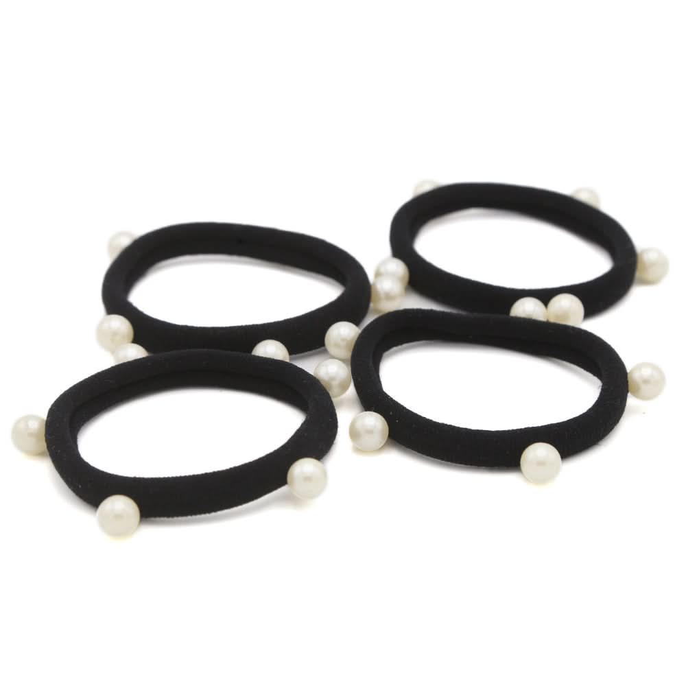 Girls Hair Pony - Black, Kids, Hair Accessories, Chase Value, Chase Value