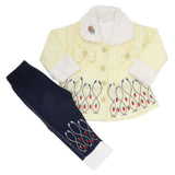 Girls Full Sleeves Pant Suit - Yellow, Kids, Girls Sets And Suits, Chase Value, Chase Value