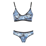 Women's Bra & Panty Set - Blue, Women, Bra And Panty Sets, Chase Value, Chase Value