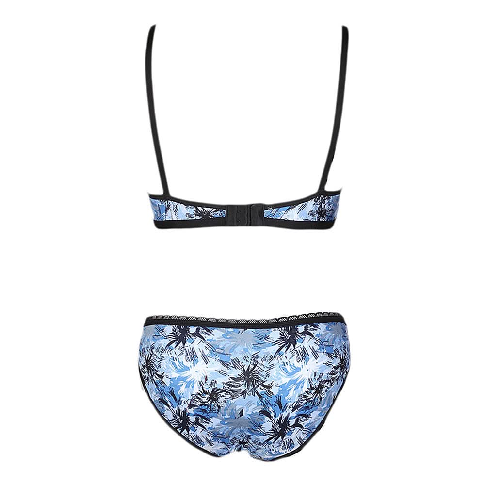 Women's Bra & Panty Set - Blue, Women, Bra And Panty Sets, Chase Value, Chase Value