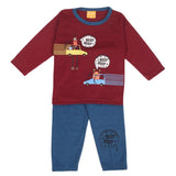 Boys Full Sleeves Suit - Maroon, Boys Sets & Suits, Chase Value, Chase Value