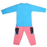 Boys Full Sleeves 2 Pcs Suit - Blue, Kids, Boys Sets And Suits, Chase Value, Chase Value