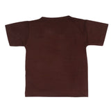 Boys Half Sleeves T-Shirt  14-24 - Dark Brown, Kids, Boys T-Shirts, Chase Value, Chase Value