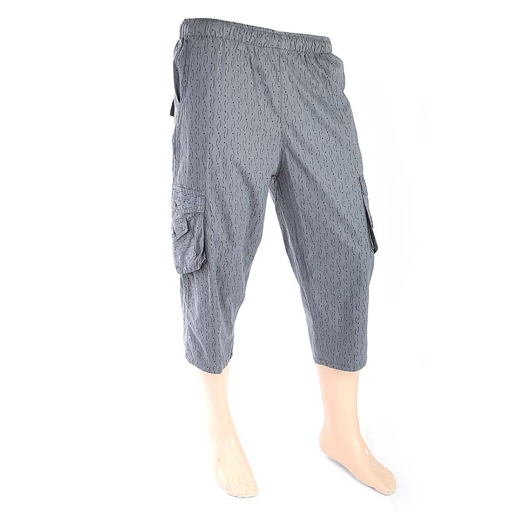 Men's Printed Short - Grey, Men, Shorts, Chase Value, Chase Value