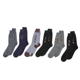 Men’s 6Pc Socks - Multi, Men, Mens Socks, Chase Value, Chase Value