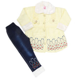 Girls Full Sleeves Pant Suit - Lemon, Kids, Girls Sets And Suits, Chase Value, Chase Value