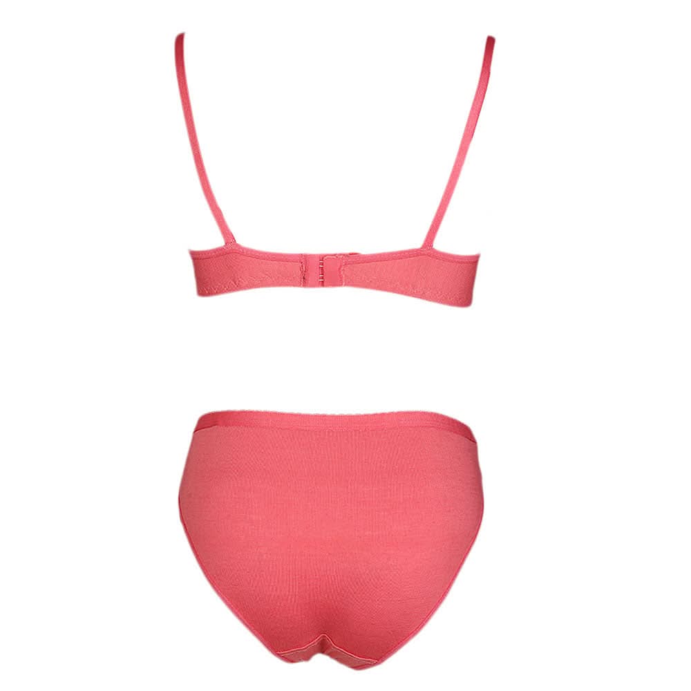 Women's Bra & Panty Set - Pink, Women, Bra And Panty Sets, Chase Value, Chase Value