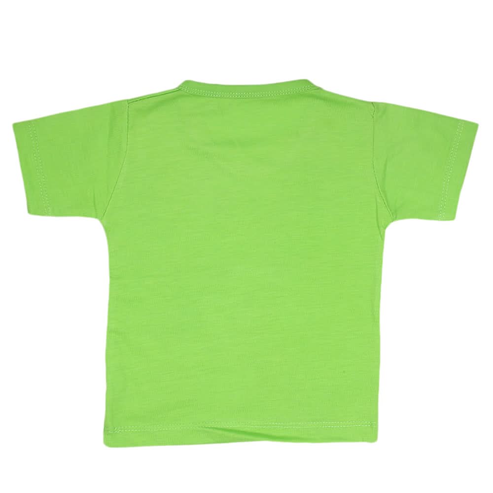 Boys Half Sleeves T-Shirt  14-24 - Green, Kids, Boys T-Shirts, Chase Value, Chase Value