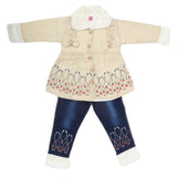Girls Full Sleeves Pant Suit - Fawn, Kids, Girls Sets And Suits, Chase Value, Chase Value