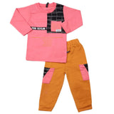 Boys Full Sleeves 2 Pcs Suit - Pink, Kids, Boys Sets And Suits, Chase Value, Chase Value