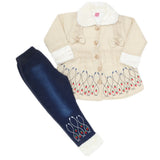 Girls Full Sleeves Pant Suit - Fawn, Kids, Girls Sets And Suits, Chase Value, Chase Value