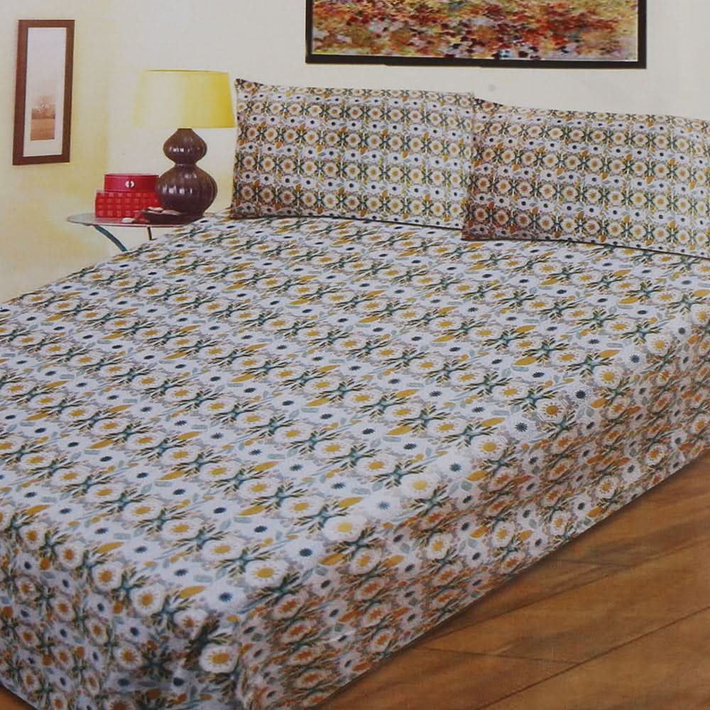 Printed Double Bed Sheet - Multi, Home & Lifestyle, Double Bed Sheet, Chase Value, Chase Value