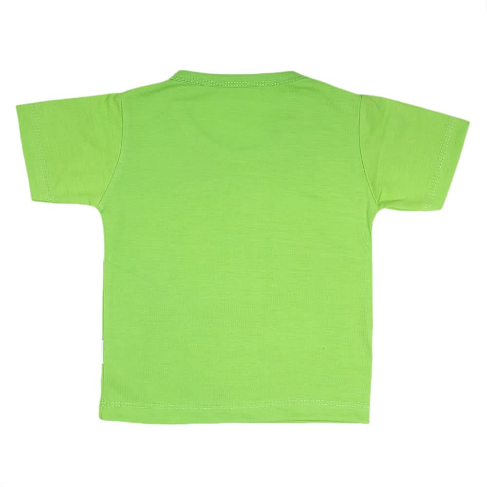Boys Half Sleeves T-Shirt  14-24 - Green, Kids, Boys T-Shirts, Chase Value, Chase Value
